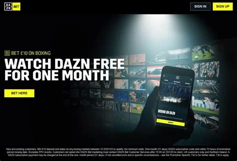 DAZN Bet Promo Codes Available in March 2024.